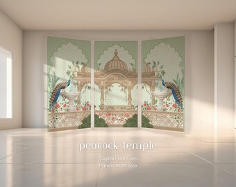 Wedding Back Drops | Indian Wedding Digital Backdrop | Decor Backdrop | Printable Backdrop | Size Customization Available