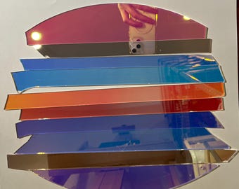 Dichroic Glass (Rainbow Color Set 1) 1/2 lb