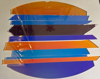 Dichroic Glass (Rainbow Color Set 2) 1/2 lb