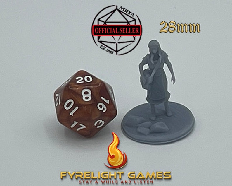 Human Merchant D&D 5e Townsfolk Collection Wargaming Etsy