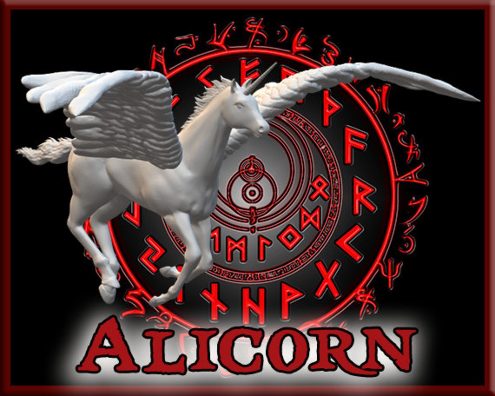 Winged Unicorn alicorn D&D 5e MZ4250 Patreon Wargaming Etsy