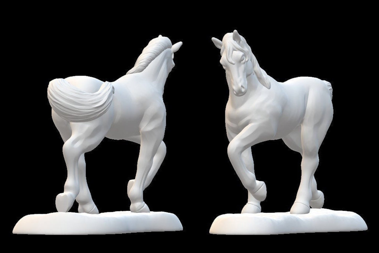 Draft Horse D&D 5e Beautiful Creatures Wargaming Etsy