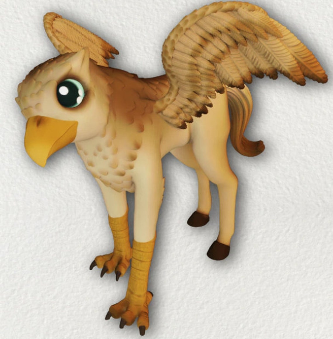 Hippogriff Foal D&D 5e Baby Beasts Kickstarter Wargaming | Etsy