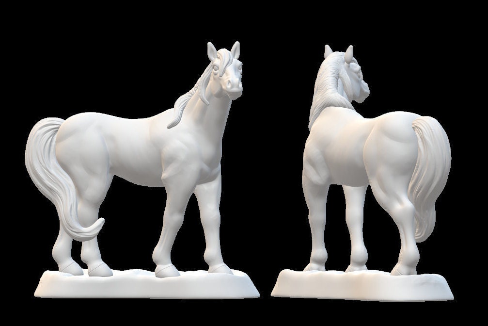 Draft Horse D&D 5e Beautiful Creatures Wargaming Etsy