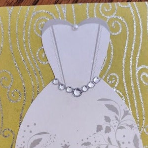Carte de douche nuptiale