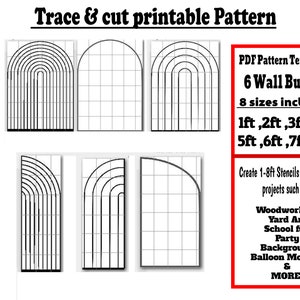 1-8 stóp Pakiet Ciara szablon ścienny, tło weselne szablon ścienny na baby shower, tło fotograficzne z szablonem do wycinania drewna, pełna ściana Ciara