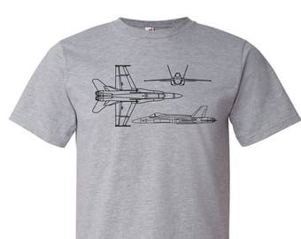 Aviation T shirt, Pilot T shirt, Aircraft Mechanic, Gift For Pilot, Airplane shirt, Pilot Clothing, Aviation Enthusiast, airplane, F18H1