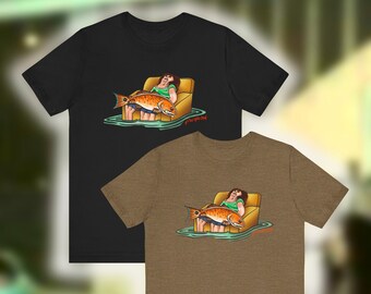 redfish fishing t shirt fly fishing apparel off the grid John