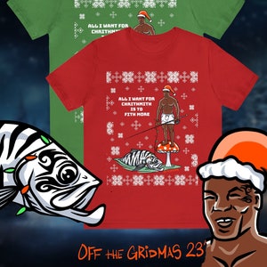 Fly fishing christmas sweater deals