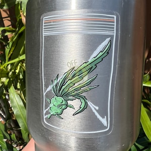 Fly fishing sticker fishing decal OFF the GRID JOHN