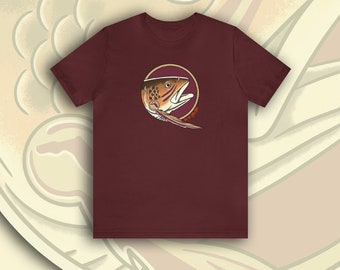 NOLES REDFISH Off the Grid John Tarpon  fishing t shirt fly fishing apparel