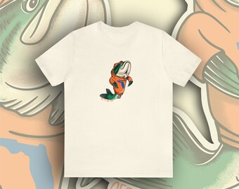 Gators Off the Grid John Tarpon UF football fishing t shirt fly fishing apparel