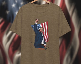 Off the Grid John TRUMP  fishing t shirt fly fishing apparel