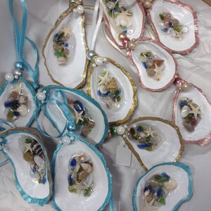 Oyster Shell Ornaments