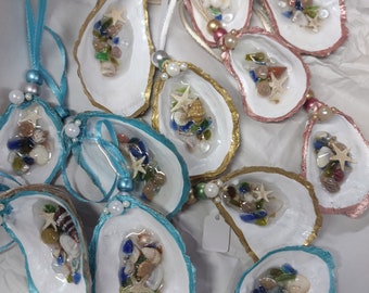 Oyster Shell Ornaments