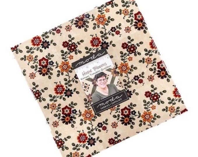 Hope Blooms 10” Layer cake by Kansas Troubles Quilters for Moda - 42 Pieces