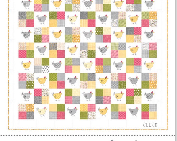 Cluck Quilt Pattern by Sweetwater
