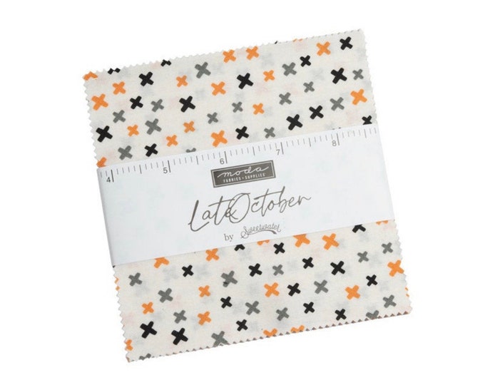 Late October 5" Charm Pack by Sweetwater for Moda - 42 Pieces