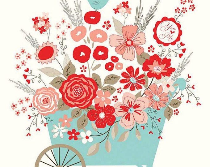 You and Me fabric panel by  Riley Blake Designs  36” X 43”