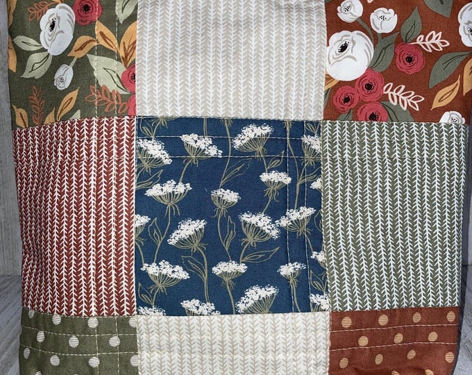 Quilted Bag, Handmade Bag, Handmade Tote, Bag, Tote, Quilted Tote, Homemade Bag, Homemade Tote, Lined Bag, Lined Tote