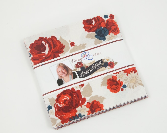 American Heritage 5" Stacker by Dani Mogstad for Penny Rose Fabrics - 42 Pieces