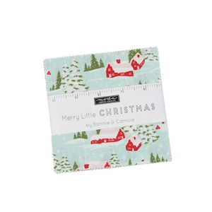 Merry Little Christmas 5&quot; Charm Pack by Bonnie & Camille for Moda - 42 Pieces