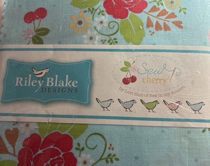 Sew Cherry 2 5" Stacker by Lori Holt of Bee in my Bonnet for Riley Blake Designs - 42 Pieces, Hard to Find, Out of print