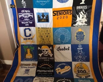 Custom T-shirt Quilt