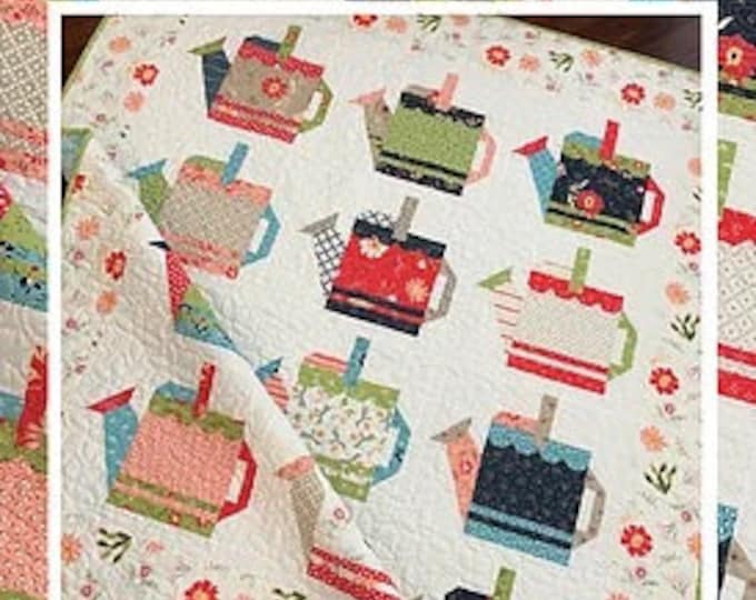 Watering Cans Quilt Pattern by Margot Languedoc for The Pattern Basket