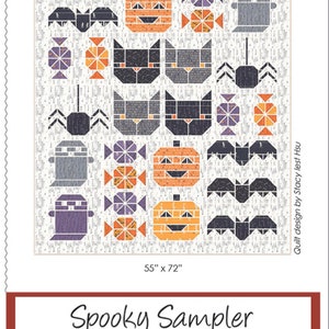 Spooky Sampler Pattern from Stacy Iest Hsu