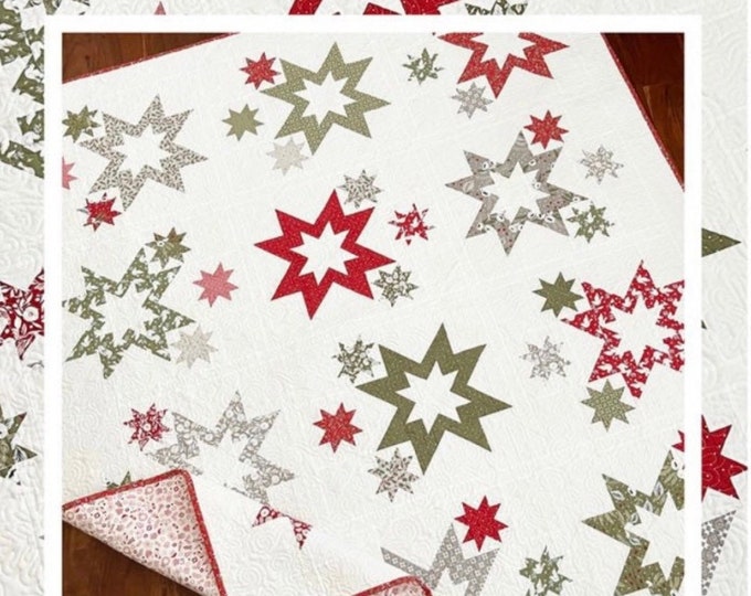 Merry & Bright Quilt Pattern by Margot Languedoc for The Pattern Basket