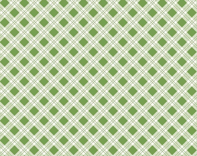 Bee Plaids Clover by Lori Holt for Riley Blake Designs