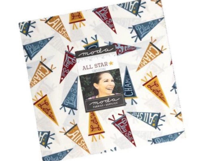 All Star 10” Layer cake by Stacy Iest Hsu for Moda - 42 Pieces