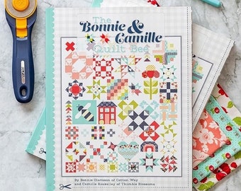 Bonnie & Camille Quilt Bee Book – 12 Quilt-Projekte, 146 Seiten, Inkl. Kreuzstich-Begleiter