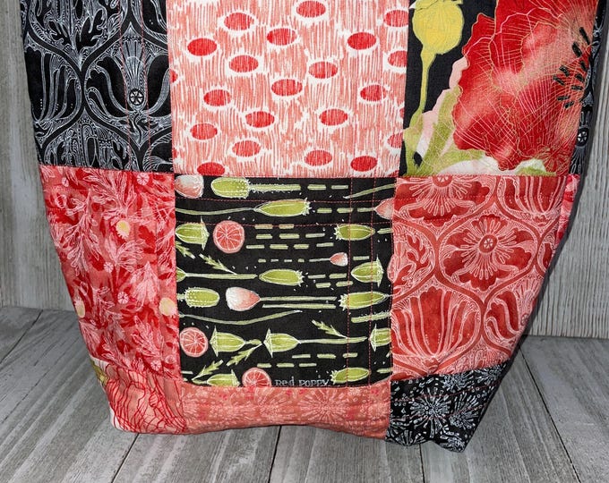 Quilted Bag, Handmade Bag, Handmade Tote, Bag, Tote, Quilted Tote, Homemade Bag, Homemade Tote, Lined Bag, Lined Tote