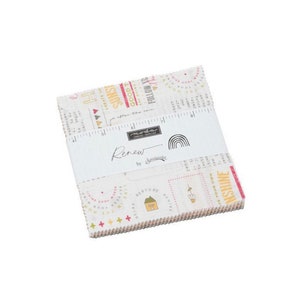 Renew 5&quot; Charm Pack by Sweetwater for Moda - 42 Pieces