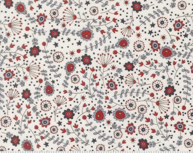 Independence Day - The Meadow Vanilla 55722 11 by Sweetwater for Moda Fabrics