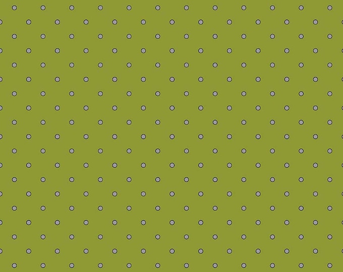 Home Again Green Dots by Jill Findley for Riley Blake Designs
