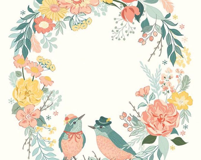 New Beginnings fabric panel by  Riley Blake Designs  36” X 43”