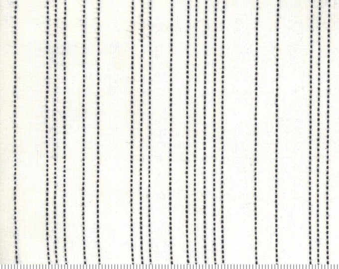 Moda Low Volume Stripe Ivory Fabric by Moda Wovens