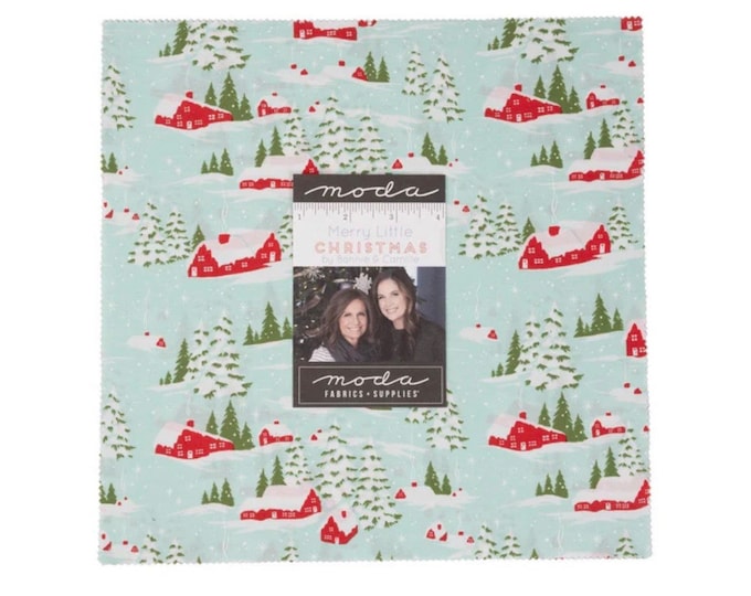 Merry Little Christmas  10" Layer Cake by Bonnie & Camille for Moda - 42 Pieces