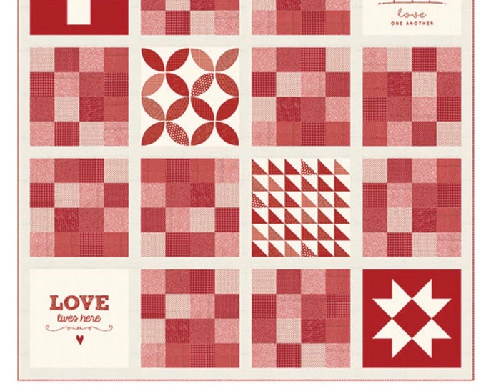 Love Live Here Quilt Pattern by Sweetwater