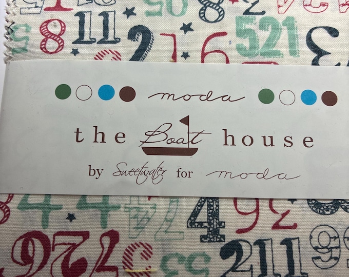 The Boat House Charm Pack – Sweetwater for Moda, 42 Pcs