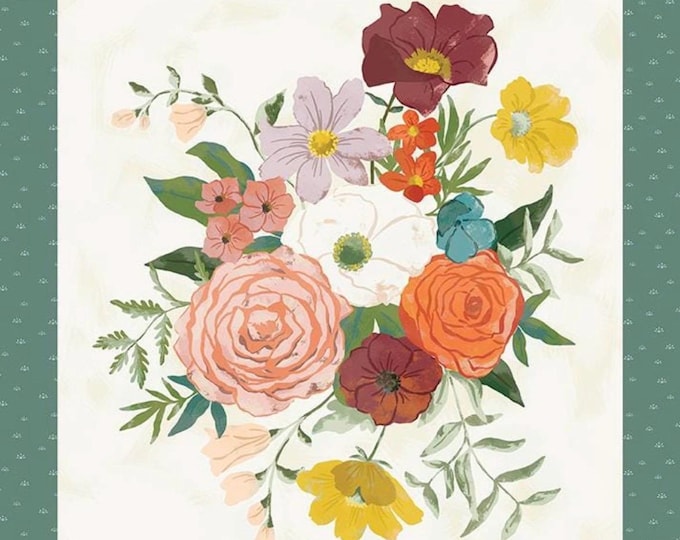 Winged Medley Fabric Panel by Katherine Lenius for Riley Blake Designs  36” X 44”