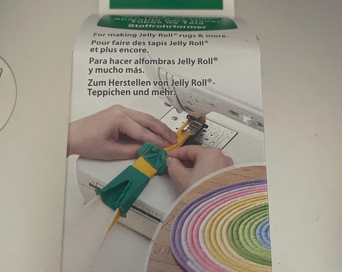 Clover Fabric Tube Maker for Making Jelly Roll Rugs and More