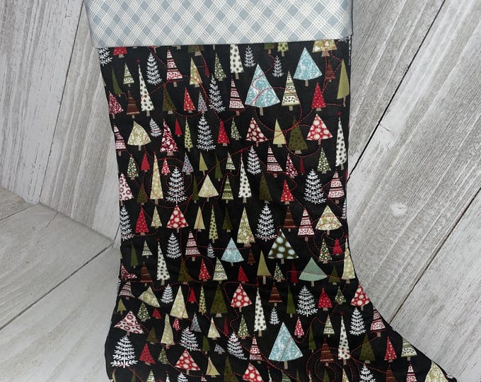 Quilted Christmas Stocking - Large