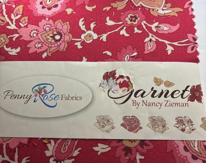 Garnet Charm Pack – Nancy Zieman for Penny Rose Fabrics, 42 Pcs
