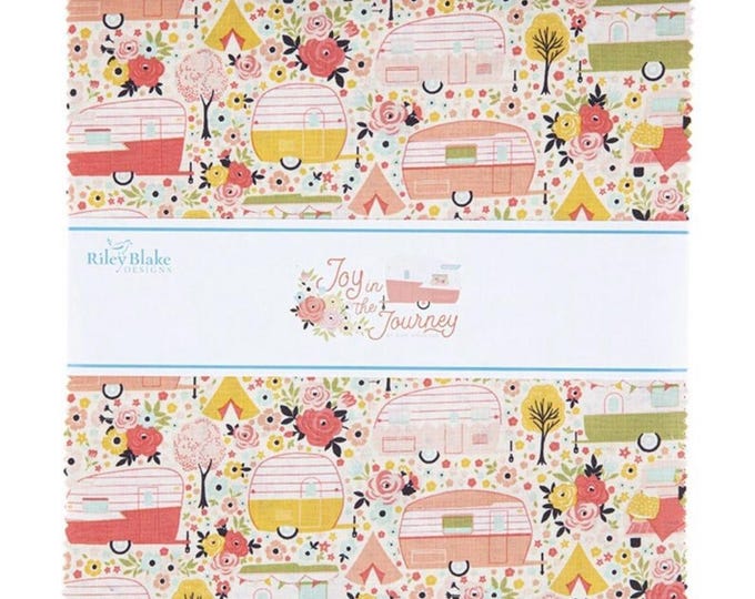 Joy in the Journey 10" Layer Cake by Dani Mogstad for Riley Blake Designs - 42 Pieces, Hard to Find