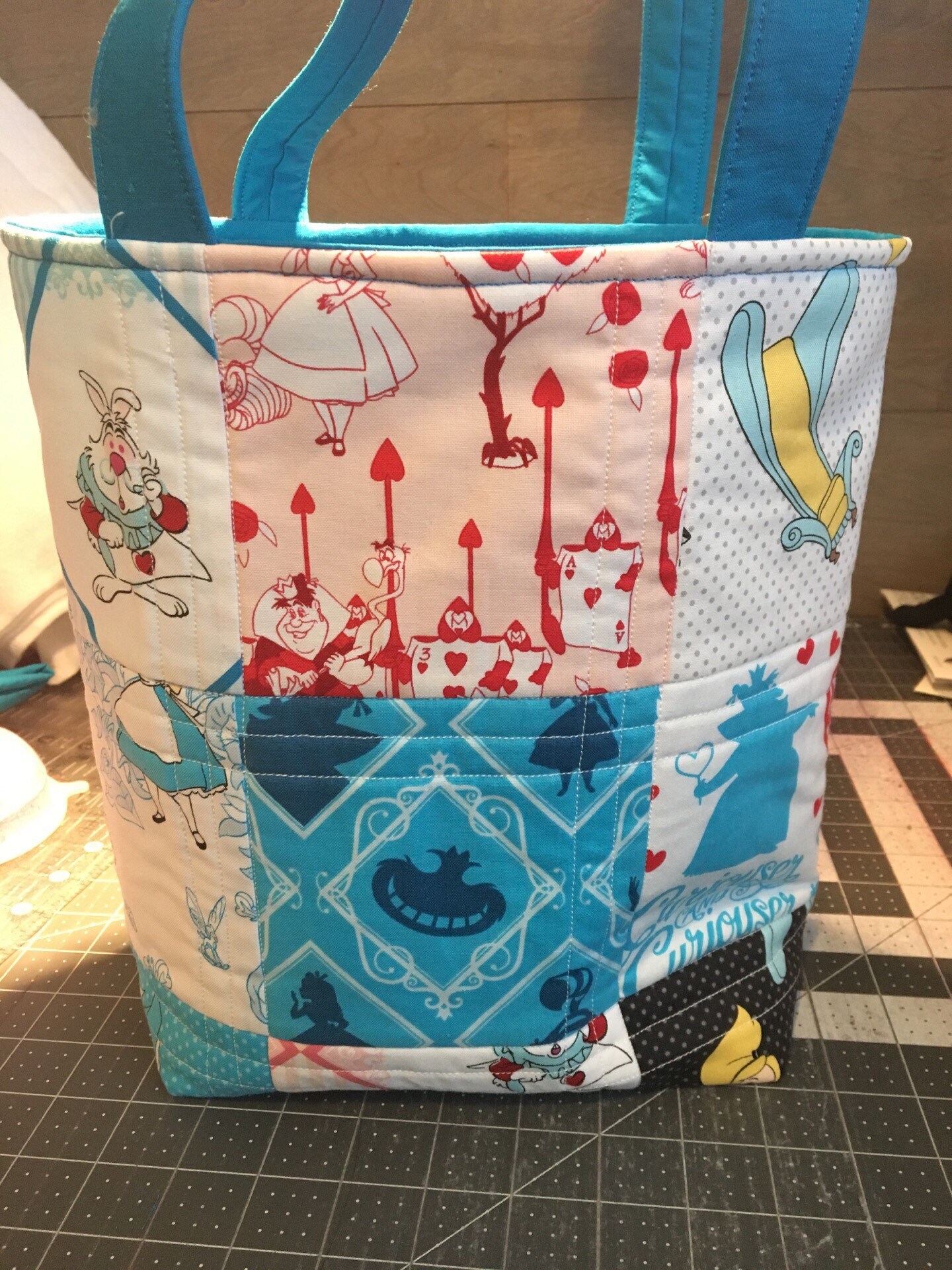 Alice In Wonderland tote, Alice in Wonderland Bag, Disney bag, bag