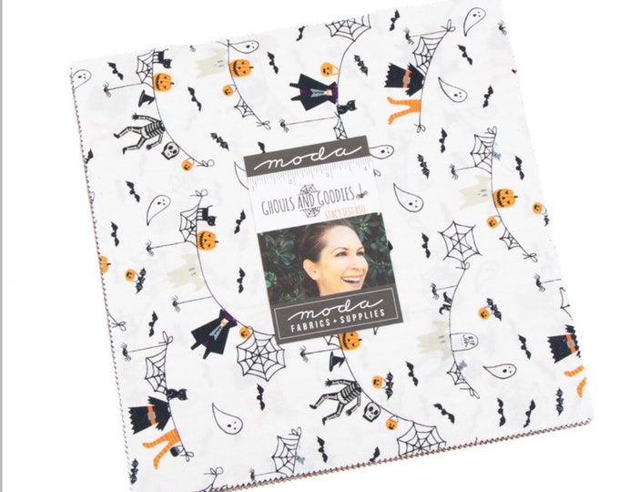 Ghouls And Goodies  10" Layer Cake by Stacy Iest Hsu for Moda - 42 Pieces